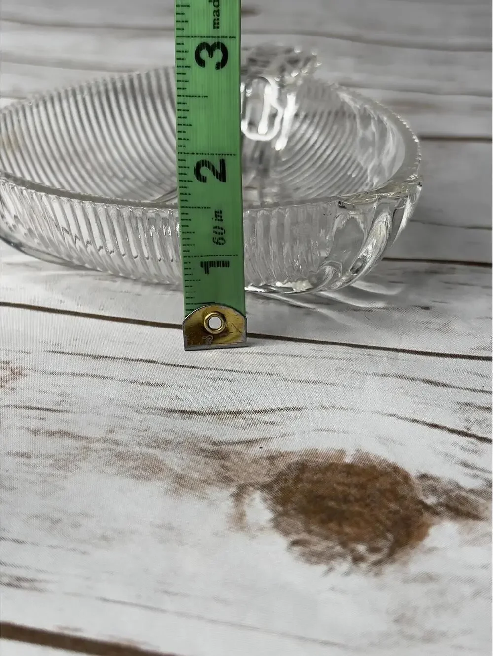 Vintage Hazel Atlas‎ Art Deco triangle Candy / Condiment dish 1930-40